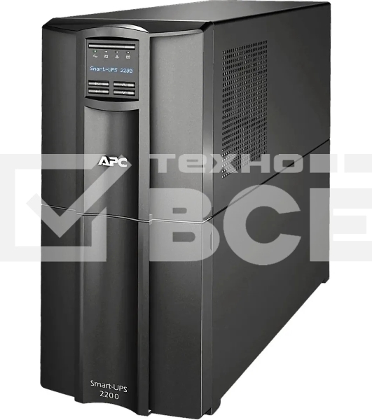 Источник бесперебойного питания APC Smart-UPS SMT2200IC 1980Вт 2200ВА черный