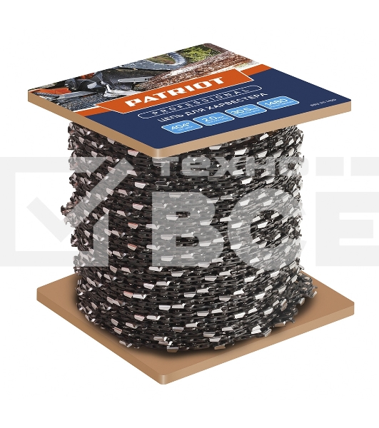 Бухта цепи PATRIOT для харвестера, 404, 2,0мм