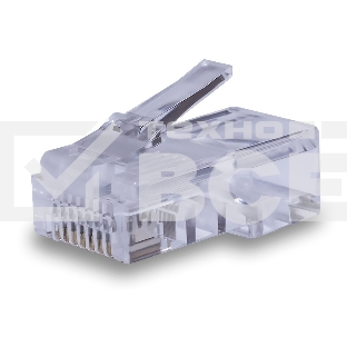 Коннектор Suprlan 10-0209, UTP кат.5E, RJ45, серый (упак.:100шт)