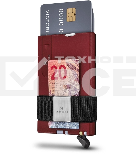 Швейцарская карта Victorinox Smart Card Wallet Iconic Red (0.7250.13) красный коробка подарочная