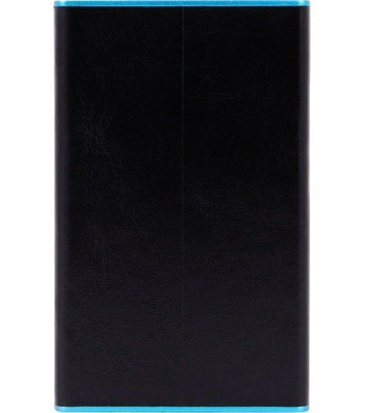 Чехол для кредитных карт Piquadro Blue Square PP4825B2BLR/N, натур.кожа, черный