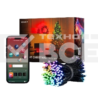 Умная гирлянда Yeelight 100 ламп, 10 метров / RGBIC+ BLE / YLYDD-0055
