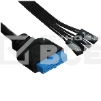 Компьютерный корпус PCCooler I100 PRO MESH WH, Mesh Compact, белый, SPCC, no fans ITX 60/300/SFX PSU support; 1x2.5