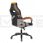 Кресло игровое Бюрократ VIKING 2 AERO ORANGE черный/оранжевый, искусст.кожа/ткань, фото12