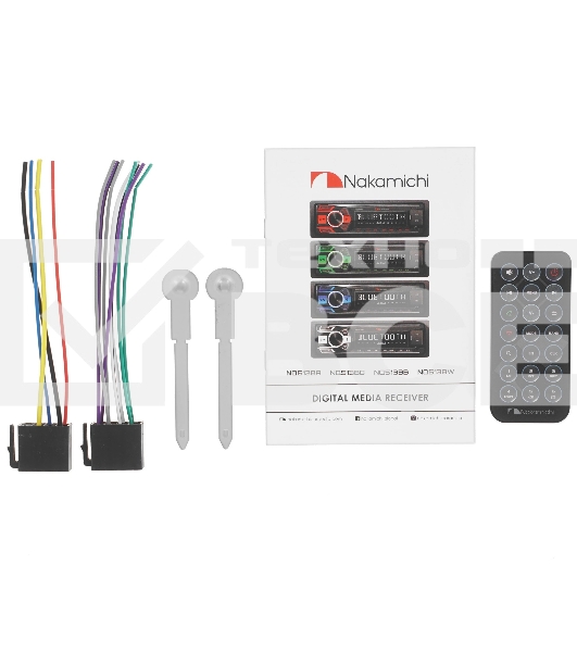 Автомагнитола Nakamichi NQ513BG 1DIN 4x50Вт