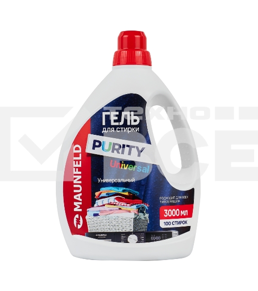 Гель для стирки Maunfeld Purity Universal 3000 мл MWL3000PU