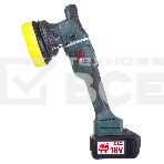 Профессиональная бесщеточная полировальная машина аккумуляторная KLPRO KLPS18B-80 (18В, Li-ion-2шт, 8.0А·ч, 125мм, М14, 2000-4800 об/мин З/У,сумка), фото2