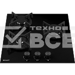 Газовая варочная панель Weissgauff HG 453 BGV, фото3