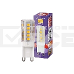 Лампа светодиодная JazzWay PLED-G9 5Вт капсульная 2700К теплый белый G9 320 лм 220-230В, фото2