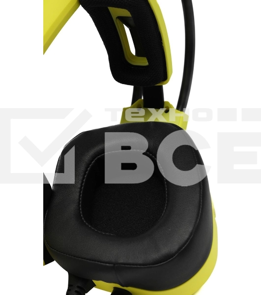 Гарнитура проводная с микрофоном A4Tech Bloody G575 Punk желтый/черный 2м мониторные USB оголовье (G575 PUNK)