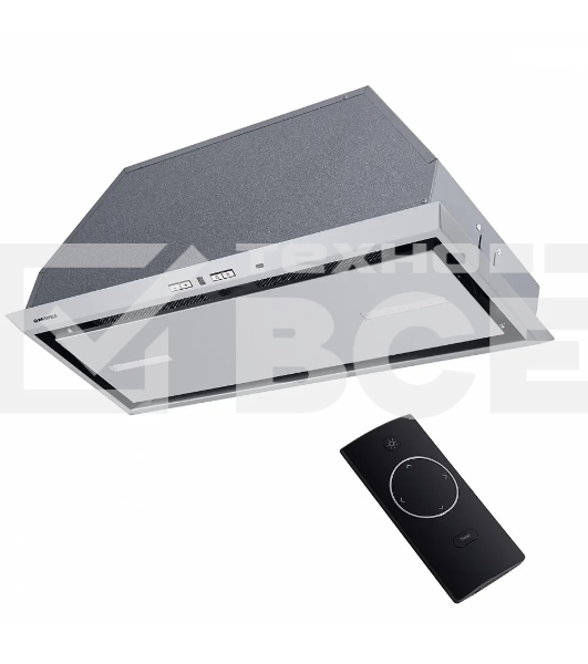 Вытяжка встраиваемая Maunfeld URANIA 74 нержавеющая сталь, 72 см, 1250 куб. м/ч, 52 дБ