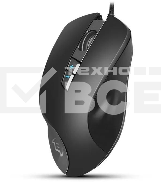 Мышь проводная SVEN RX-G970 черный, 4000 dpi, USB, кнопки - 7