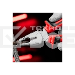 Плоскогубцы Matrix NICKEL 200 мм, никелированные, двухкомпонентные рукоятки, фото2