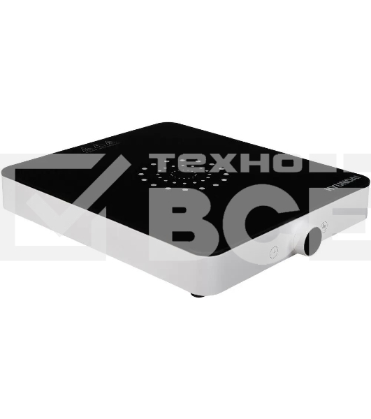 Плита настольная электрическая Hyundai HYC-0105 белый стеклокерамика