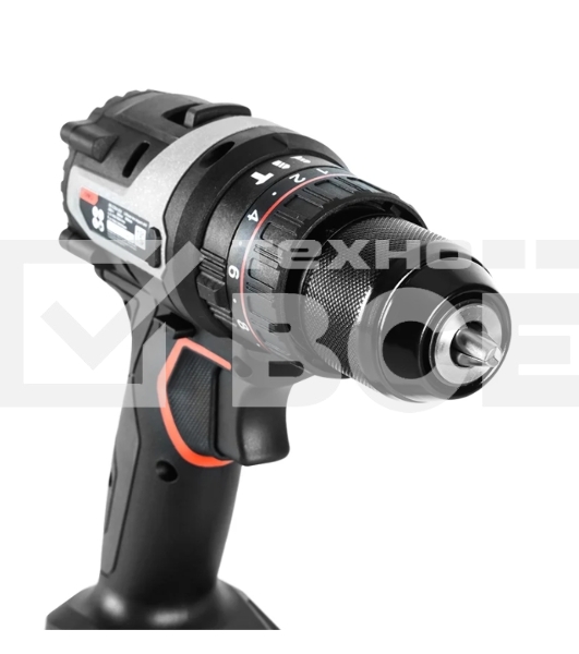 Дрель-шуруповерт Deli DE-CZ20-1D2, Аккумуляторная, 20В, 2 АКБ, Ударная, Сумка