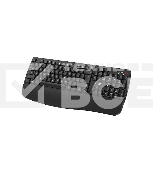 Клавиатура Genius KB-7123 беспроводная, радиоканал, чёрный