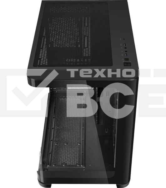 Корпус SAMA V60E, Midi-Tower, чёрный