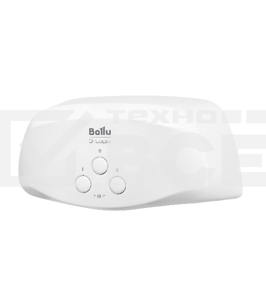 Водонагреватель проточный Ballu 3-Logic TS (3,5 kW) - кран+душ