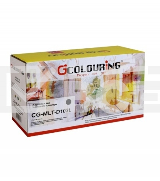 Картридж Colouring CG-MLT-D103L чёрный (2500 стр.) для принтеров Samsung ML-2950ND/2951D/2955ND/2955DW/2956D/2956DN/SCX-4701ND/4729HW/4729HW/4729FD/4729FW/4729XFA/4728HN/4728HD/4728FD