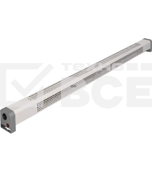 Конвектор Ballu Plinth Compact BEC/PLC-100-400 белый, 400 Вт, 6 м2, термостат