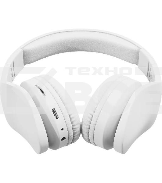 Гарнитура накладные Digma BT-17 белый/белый беспроводные bluetooth оголовье