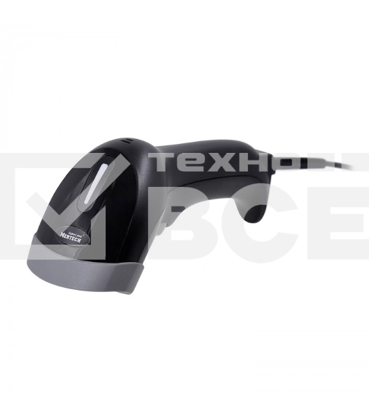 Сканер штрих-кода ручной Mertech 1300GS 2m (4895) 2D имидж, проводной, 100 скан/сек, USB, черный