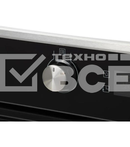 Духовой шкаф электрический Hyundai HEO 6648 IX серебристый/черный, встраиваемый