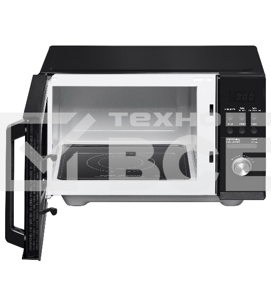 Микроволновая печь BBK 25MWS-954T/B черный, 25 л, 900 Вт, поворотный/кнопки