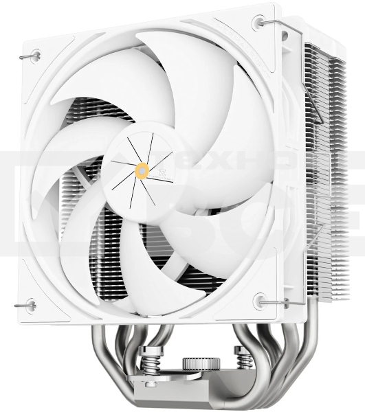 Устройство охлаждения(кулер) Thermalright Assassin X 120 R Digital Soc-AM5/AM4/1200/1700/1851 белый 4-pin 25.6dB Al+Cu LCD Ret (AX120-R-DIGITAL-WH)