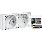 Система охлаждения Ocypus Sigma L24 PRO WH IPS Display/white/290W/All Intel/AMD AM*/Screws, фото 1