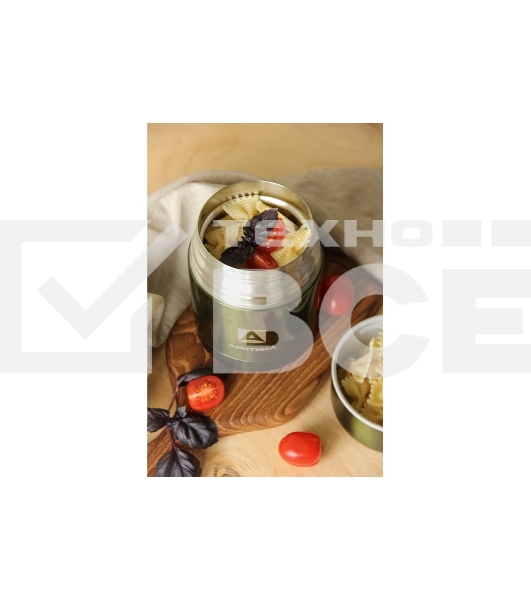 Термос Арктика 302-500 болотный, широкое горло 0,5 л Супер широкое горло, 0,5 л, для супа и еды, холод/тепло 12 ч