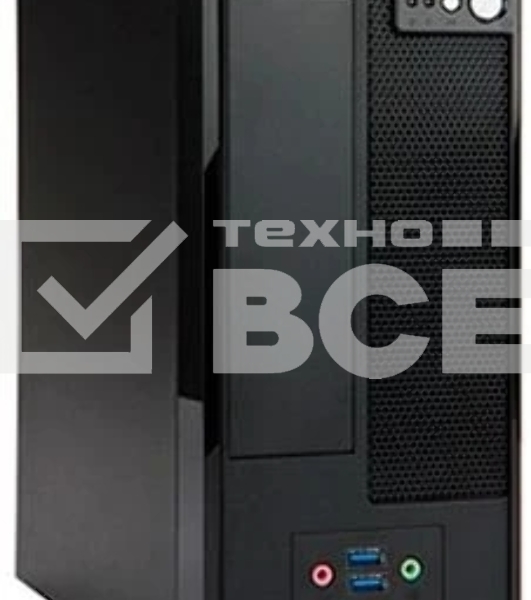 Компьютерный корпус INWIN BM677BL USB 3.0 (Slim Chassis, Mini-ITX/Mini-DTX, 160W IP-AD160-2, USB 3.0+Audio, черный) <6115718>