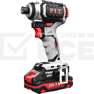 Винтоверт P.I.T. PSD20H-170A/2 аккум. патрон:держатель бит 1/4