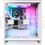 Система жидкостного охлаждения для ПК/Water Cooling System NZXT Kraken Elite 280 RGb (250W, 280мм, LED temp., белый/Fans: 2x140мм, 98.61CFM, 34.5dBA, 2000RPM/Pump height 65мм, 2800RPM, Rad thickness 27мм/S: 1851, 1700, 1200, 115X, AM5, AM4), фото3