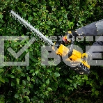 Кусторез аккумуляторный Denzel RBC510-36 Li-ion, 36 В, 4 А·ч, нож 510 мм, поворотная ручка, фото9