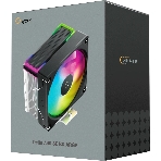 Кулер для процессора Ocypus Delta A40 SE BK ARGB, 120мм ARGB FAN, Top ARGB Panel, 4 HEAT PIPES, 4-PIN PWM, 800-1800 RPM, 31DBA, HYDRO BEARING, LGA115X/1200/1700/18XX, AM4/AM5, фото2