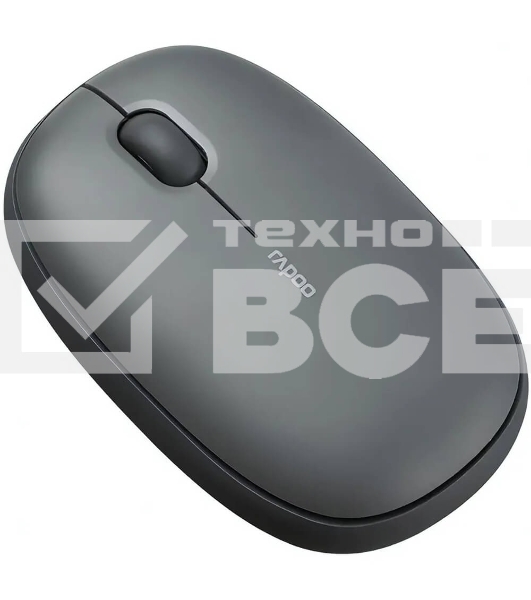 Мышь беспроводная Rapoo M650 темно-серый