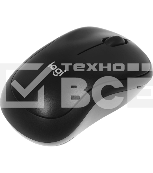 Мышь беспроводная Logitech B220 Silent черный, 1000 dpi, радиоканал, USB, кнопки - 3