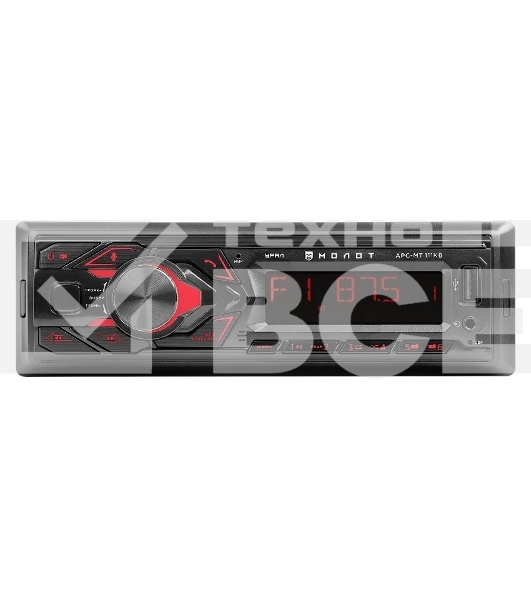 Автомагнитола URAL МОЛОТ АРС-МТ 111К, 1 DIN, Bluetooth, USB Type-A, AUX