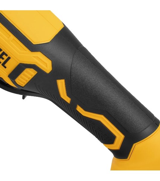 Машина шлифовальная угловая Denzel аккумуляторная бесщет. AGH-BL-20-125, Li-Ion, 20 В