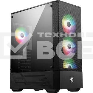 Компьютерный корпус MSI MAG FORGE 112R 2xUSB 3.0, 4x120mm ARGB Fan, ARGB Control Board, Tempered Glass Window, Brown Box (949679)