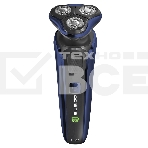 Бритва PMR 0309RC wet&dry PRO 5 blades+ электрическая (Polaris) , Черный/Синий хром, фото 1