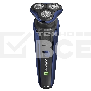 Бритва PMR 0309RC wet&dry PRO 5 blades+ электрическая (Polaris) , Черный/Синий хром