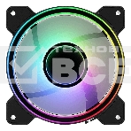 Вентилятор для корпуса Aerocool / Formula Mirage 12 ARGB черный, 120 мм, 1300 об/мин, 17.8 дБ, 6 pin, фото 1