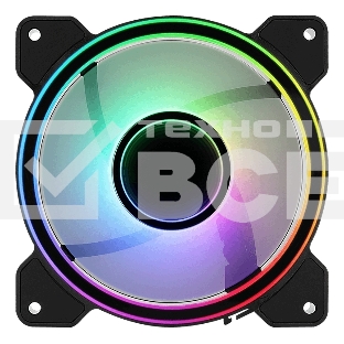 Вентилятор для корпуса Aerocool / Formula Mirage 12 ARGB черный, 120 мм, 1300 об/мин, 17.8 дБ, 6 pin