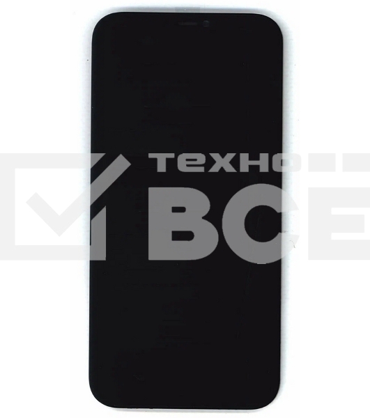 Дисплей (модуль) для Apple iPhone 12 Pro Max в сборе с тачскрином (OLED), черный