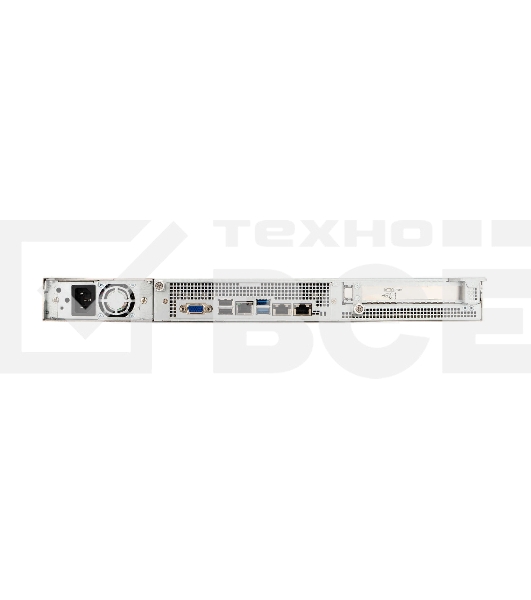 Компьютерный корпус InWin IW-RS110-07 2*750W, AcBel R1BA2751A, with UL62368*2/PDB AcBel R1BU4751A/FAN 4056mm*6/SLIMSAS *10 BP/2.5