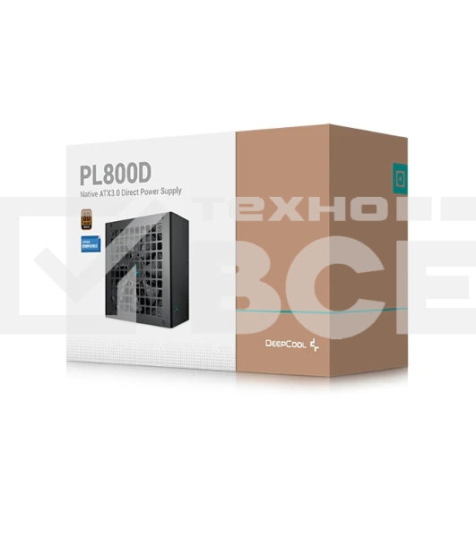 Блок питания Deepcool / GamerStorm PL800D, 800Вт, 80 PLUS Bronze, 120мм, черный