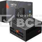 Блок питания PcCooler P5-YN750-G1F ATX 750W 80+ gold (20+4pin) APFC 135мм fan 6xSATA Cab Manag RTL, фото3