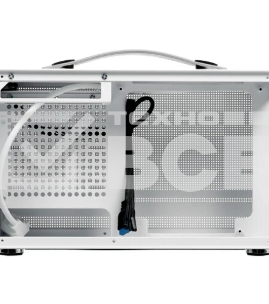 Компьютерный корпус PCCooler I100 PRO MESH WH, Mesh Compact, белый, SPCC, no fans ITX 60/300/SFX PSU support; 1x2.5